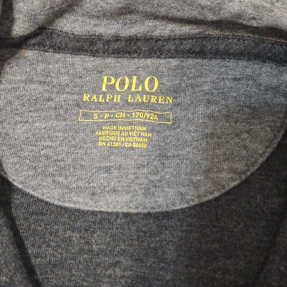 Polo Ralph Lauren Gray 1/4 Zip Sweatshirt Pullover Size Small - Picture 4 of 8